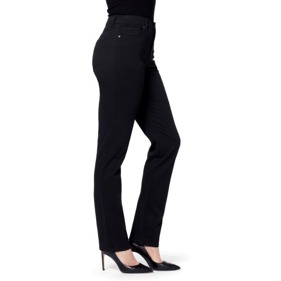 Gloria Vanderbilt Womens Amanda Classic High Rise Tapered Jean Petite