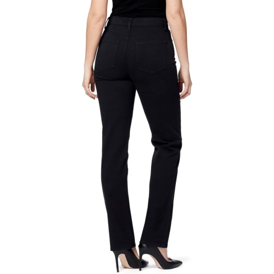 Gloria Vanderbilt Womens Amanda Classic High Rise Tapered Jean Petite