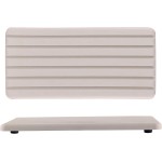 2 PCS Water Absorbent diatomite Coasters, 8.3" x 4" Water Absorbing Stone Tray for Sink, Stone Drying mat for Kitchen Counter, Stone soap Tray Used for Hand Soaps & toiletries & Plants