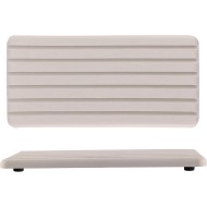 2 PCS Water Absorbent diatomite Coasters, 8.3" x 4" Water Absorbing Stone Tray for Sink, Stone Drying mat for Kitchen Counter, Stone soap Tray Used for Hand Soaps & toiletries & Plants