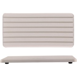 2 PCS Water Absorbent diatomite Coasters, 8.3" x 4" Water Absorbing Stone Tray for Sink, Stone Drying mat for Kitchen Counter, Stone soap Tray Used for Hand Soaps & toiletries & Plants