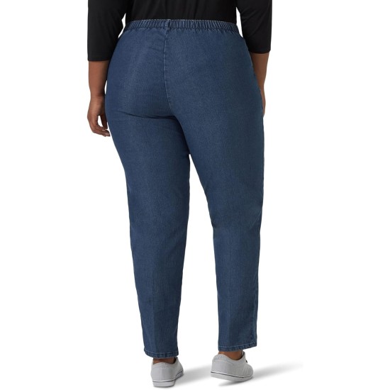 Chic Classic Collection Women's Plus Size Pull-On Pant