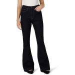 Amazon Essentials Women's High Stretch Flattering High-Rise Flare Jeans