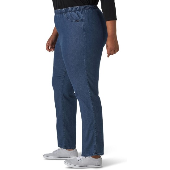 Chic Classic Collection Women's Plus Size Pull-On Pant