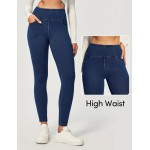 IUGA Butt Lifting Jeans for Women Trendy High Waisted Stretchy Women Jeans Skinny Jeggings Tummy Control with Pockets IUGA Butt Lifting Jeans for Women Trendy High Waisted Stretchy Women Jeans Skinny Jeggings Tummy Control with Pockets