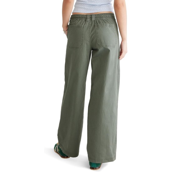 Aeropostale Women's Low Rise Baggy Wide Leg Jean