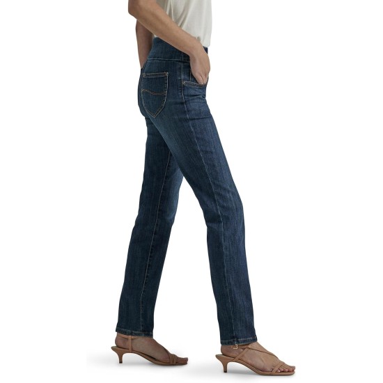 Lee Women's Sculpting Slim Fit Slim Leg Pull On Jean