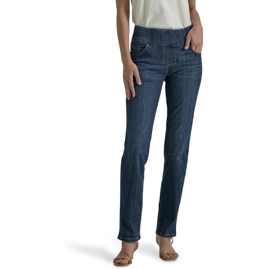 Lee Women's Sculpting Slim Fit Slim Leg Pull On Jean