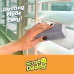 Scrub Daddy Damp Duster Dusting Sponges (8 Count) - Dust Remover for Household Cleaning - Duster for Vents, Railings & Blinds - Reusable Baseboard Cleaner Scrub Daddy Damp Duster Dusting Sponges (8 Count) - Dust Remover for Household Cleaning - Duster for Vents, Railings & Blinds - Reusable Baseboard Cleaner