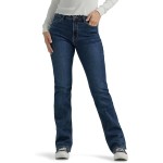 Wrangler Womens High Rise Bold Boot Jean
