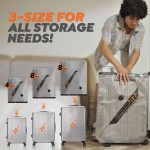 Rechargeable Wireless Pump Travel Storage Bags Set - 20 Pack Portable Space Saver Bags for Travel & Home - Vacuum Compression Packing Seal for Clothes, Blankets, Seasonal Storage