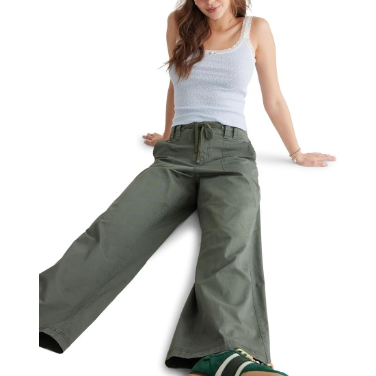 Aeropostale Women's Low Rise Baggy Wide Leg Jean