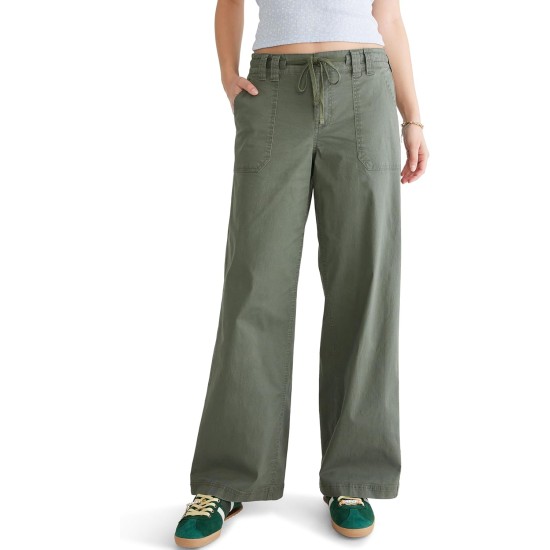 Aeropostale Women's Low Rise Baggy Wide Leg Jean