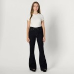 Amazon Essentials Women's High Stretch Flattering High-Rise Flare Jeans