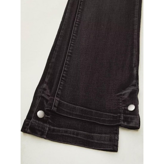 Flamingals Boot Cut Jeans for Women Mid Waist Straight Leg Jeans Trendy Jeans Denim Pants