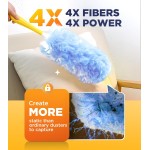 Heavy Duty Duster Refills for Swiffer Duster, 20 Count Duster Refills with 1 Handle, Multisurface 360° Dusters with 4X Microfibers, Unscented Disposable Dusters forCleaning Heavy Duty Duster Refills for Swiffer Duster, 20 Count Duster Refills with 1 Handle, Multisurface 360° Dusters with 4X Microfibers, Unscented Disposable Dusters forCleaning