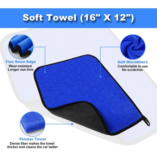 Windshield Cleaner Tool, 15Pcs Car Interior Detailing Kit, Car Cleaning Kit Interior Cleaner, Car Detailing Brushes, Car Cleaning Gel, Car Cleaning Supplies Tools Accessories for Women, Men, Interior