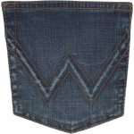 Wrangler Women's Premium Patch Mae Sits Above Hip Jean