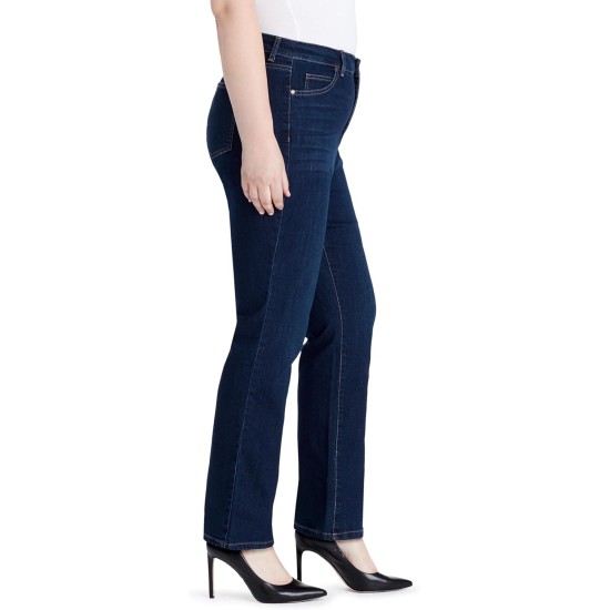 Bandolino Women's Mandie Signature Fit 5 High Rise Jean Petite