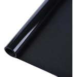 rabbitgoo Blackout Window Film, Sun Heat Blocking Privacy Cover for Glass, Removable Opaque Room Darkening Dark Black Out Window Covers Tint Shades for Home Day Sleep Light Blocker 17.5 x 78.7 Inches