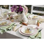 Lenox 897159 Wicker Creek Bunny Vase, Easter Home Decor