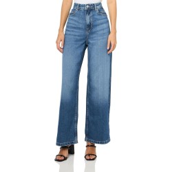 BOSS Women's Marlene Wide Leg High Rise Jean
