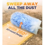 Heavy Duty Duster Refills for Swiffer Duster, 20 Count Duster Refills with 1 Handle, Multisurface 360° Dusters with 4X Microfibers, Unscented Disposable Dusters forCleaning Heavy Duty Duster Refills for Swiffer Duster, 20 Count Duster Refills with 1 Handle, Multisurface 360° Dusters with 4X Microfibers, Unscented Disposable Dusters forCleaning