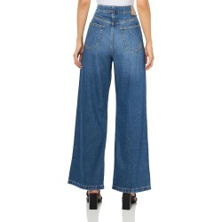 BOSS Women's Marlene Wide Leg High Rise Jean