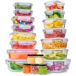 40pc Set Glass Food Storage Containers & Bowls with Airtight Lids - Leakproof BPA-Free Meal Prep Airtight Stackable Lunch Boxes, Kitchen Pantry & Storage Organizers - Microwave Freezer Dishwasher Safe 40pc Set Glass Food Storage Containers & Bowls with Airtight Lids - Leakproof BPA-Free Meal Prep Airtight Stackable Lunch Boxes, Kitchen Pantry & Storage Organizers - Microwave Freezer Dishwasher Safe