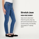 Amazon Essentials Women's High Stretch High-Rise Skinny Jeans
