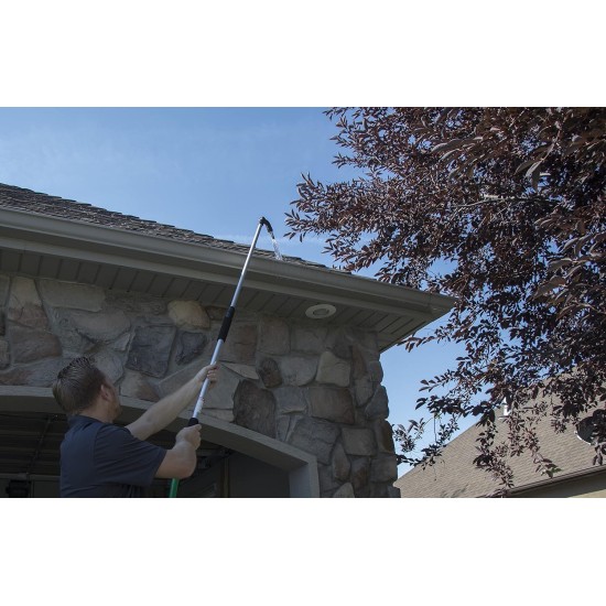 Orbit 58543 Telescoping Gutter Cleaning Wand, Silver